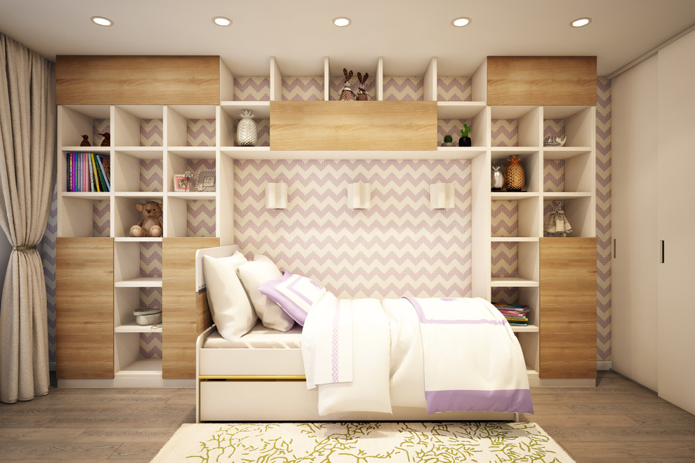 Дизайн-проект детской в ЖК "Эдельвейс NEW"