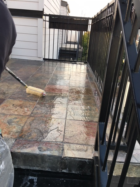 Sealing 4th Floor Balcony with Lacquer