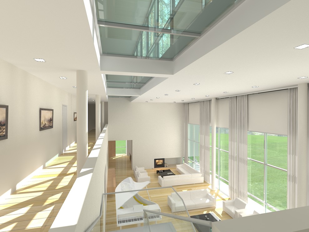 Проект загородной виллы в Подмосковье