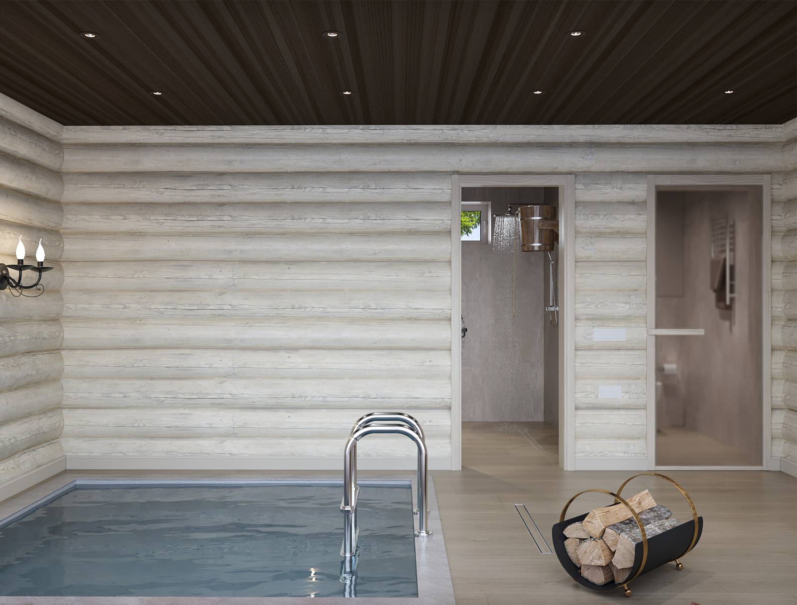 Интерьер банного комплекса