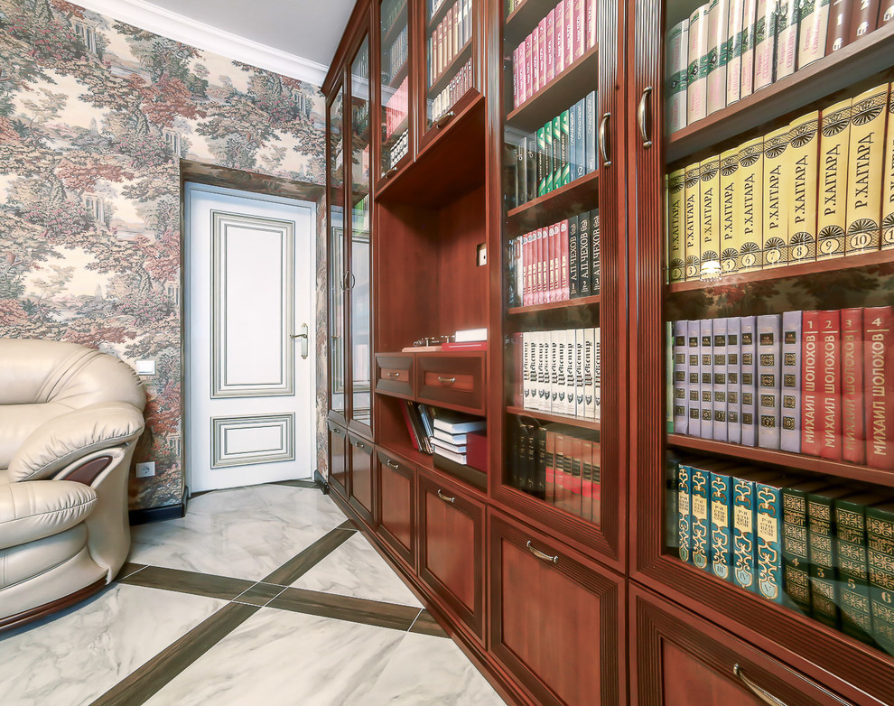 Классический интерьер трехкомнатной квартиры