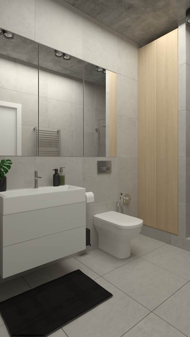 Серые тона в интерьере - современно и стильно