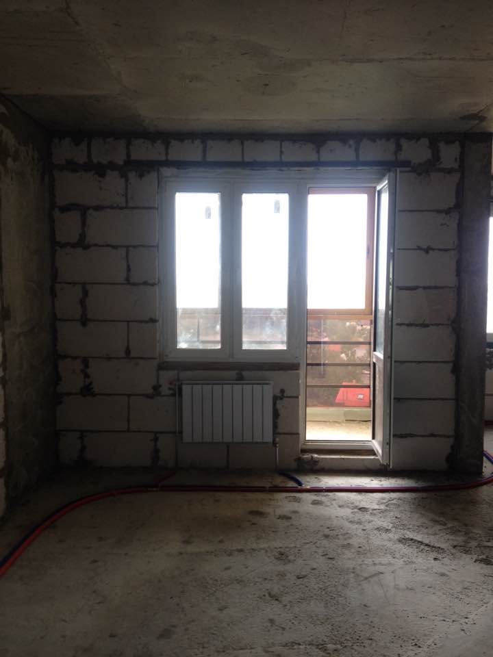 Квартира до начала ремонта