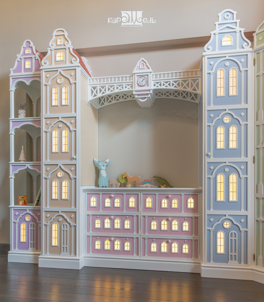 Интерьер детской комнаты в загородном доме