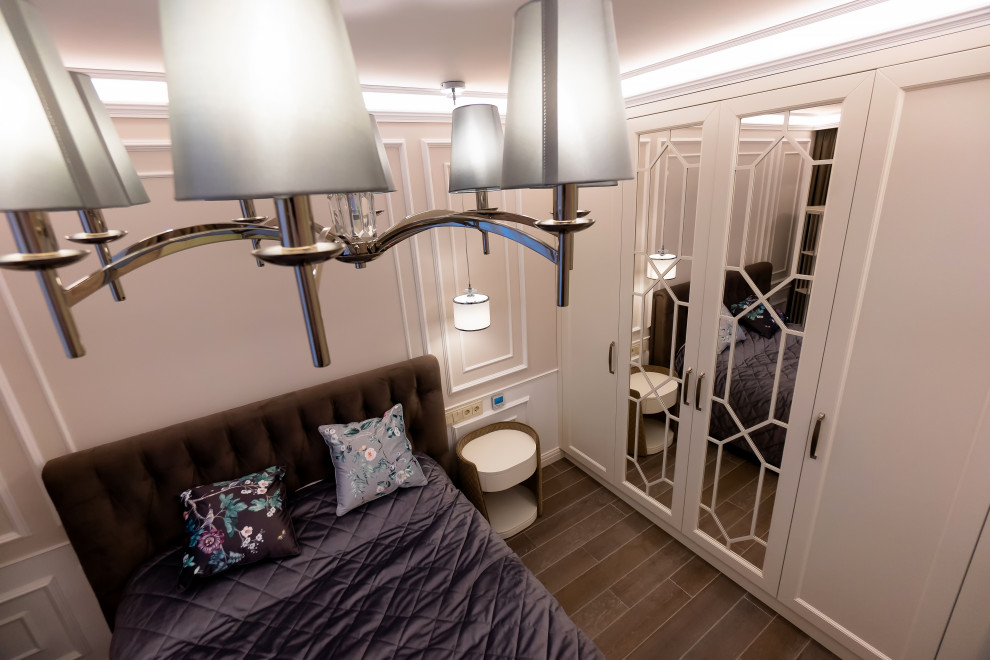 Ремонт трехкомнатной квартиры площадью 84 кв.м. в стиле неоклассика