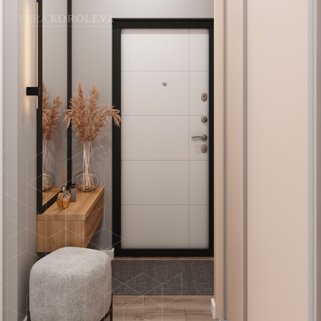 Дизайн-проект двухкомнатной квартиры в современном стиле