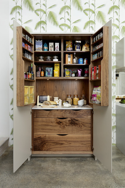 Transitional Kitchen nyklassisk-koek