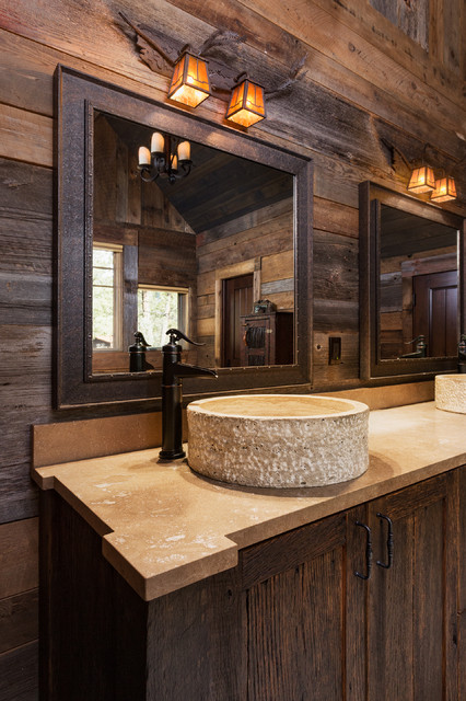 Rustic Riverside rustico-stanza-da-bagno