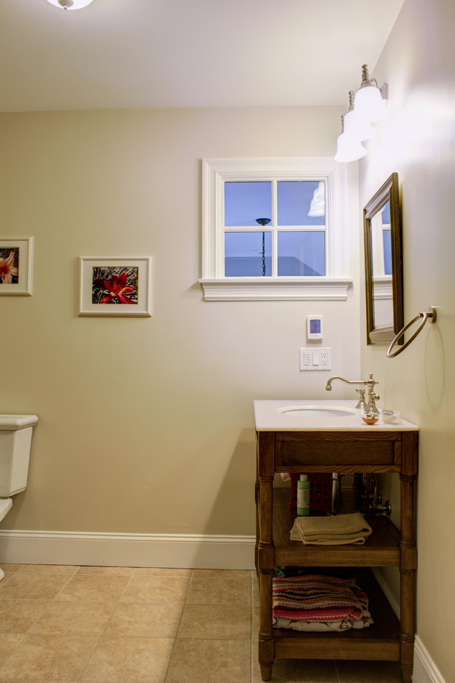Bathroom - transitional bathroom idea in Boston