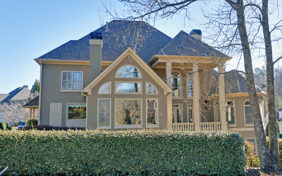 Tuscan exterior home photo in Atlanta