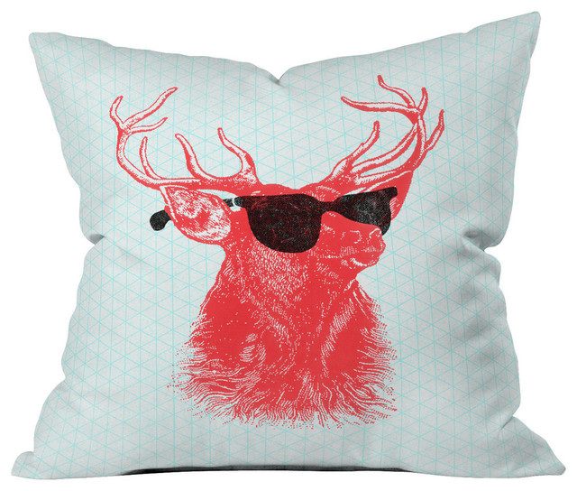 Nick Nelson Young Buck Throw Pillow