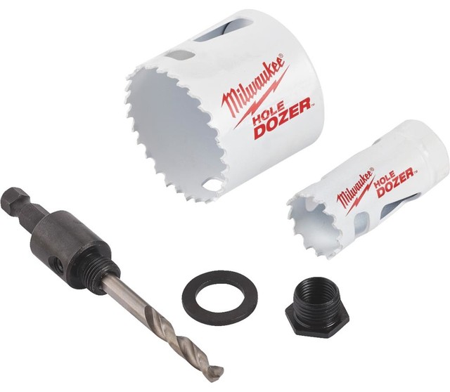 Milwaukee Accessory 49 22 4063 Hole Dozer Door Lock Kit 4 Piece