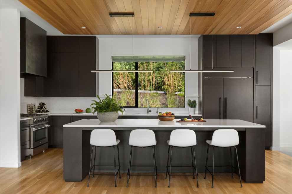 Hilltop House - Modern - Kitchen - Portland - by JDL Development Inc ...