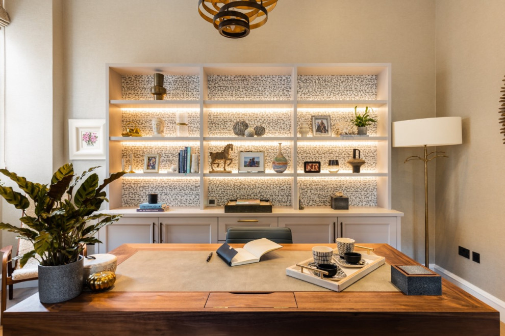 Architectural Home in Edinburgh Modern Home Office