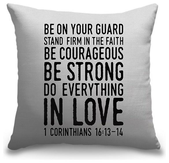 scripture throw pillows