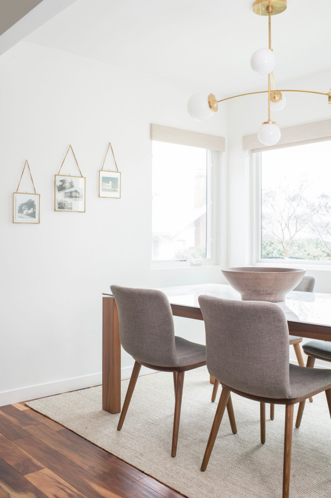 Minimalist dining room photo in San Diego