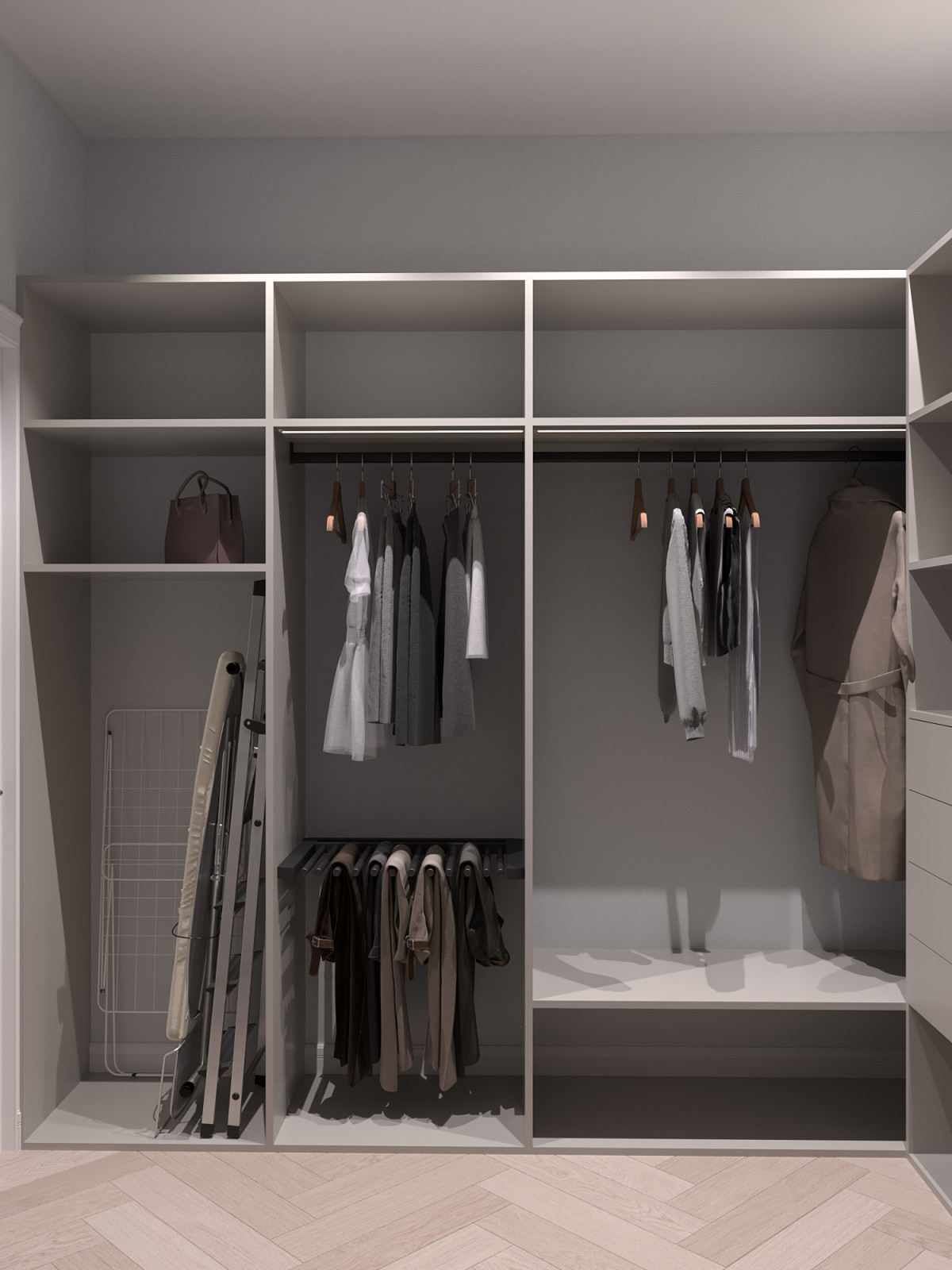 Светлая квартира в "сталинке"