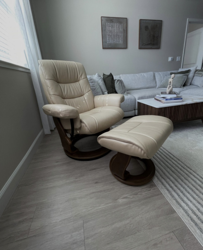 Furniture Sourcing — Statement Recliner & Ottoman