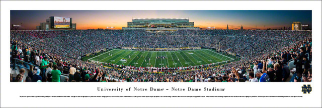 Notre Dame Football Stadium Renovation Unframed