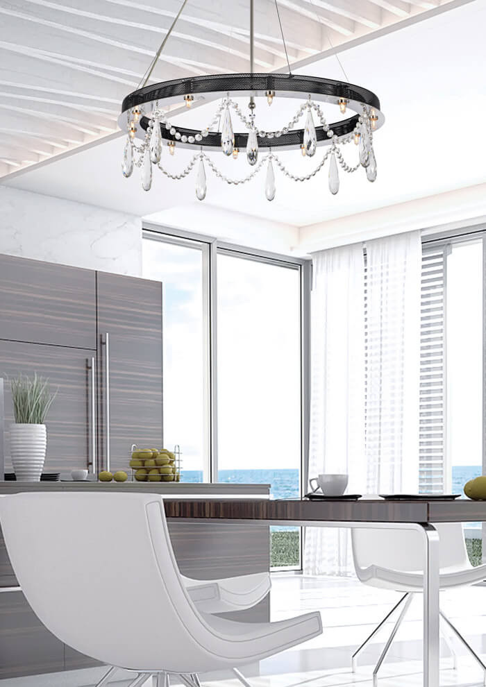 Люстры в интерьере