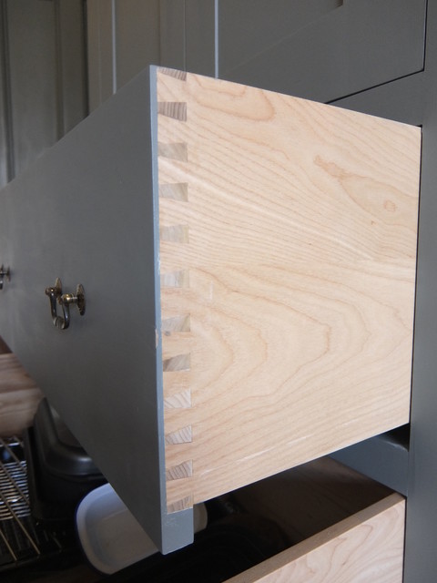 Calverley Park kitchen dovetailed ash drawers craftsman-kitchen