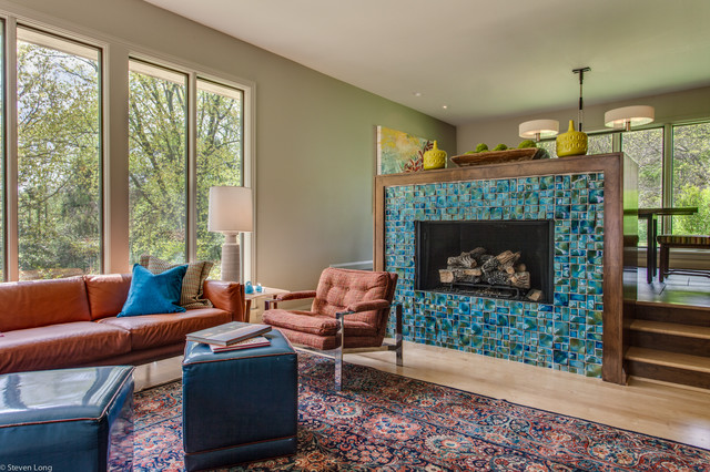 1960's Mid-Century Ranch Remodel, Nashville, TN. trendy-alrum