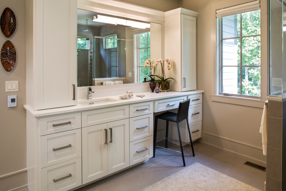The "New Traditional" Home - Master Bath - Transitional - Bathroom ...