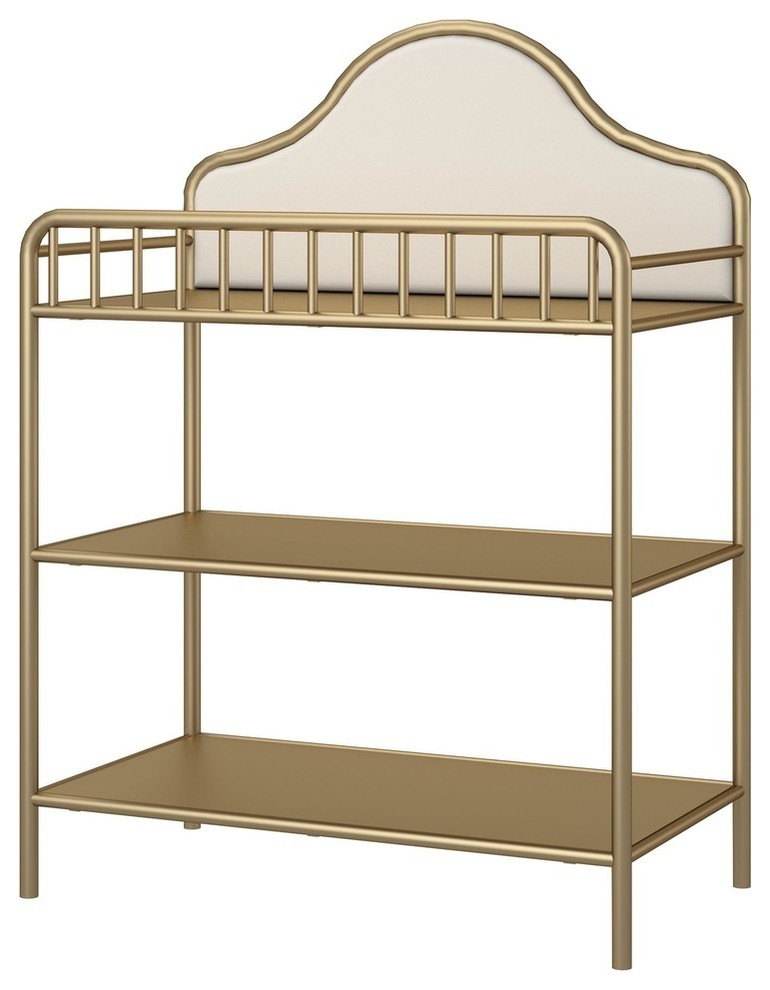 Little Seeds Piper Metal Changing Table Traditional Changing Tables