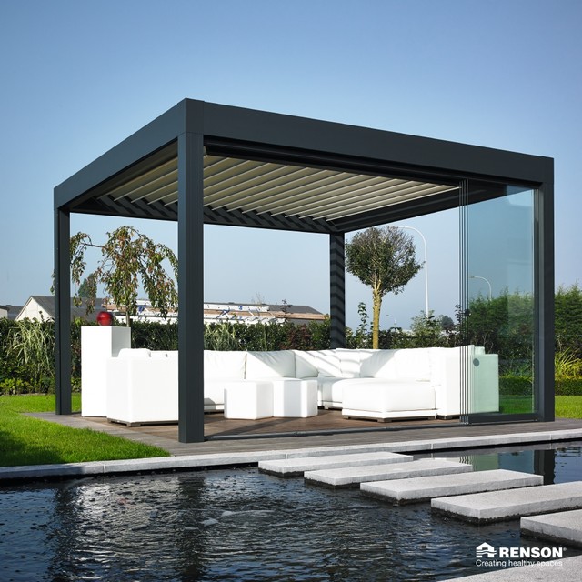 Toiture de terrasse contemporary-deck