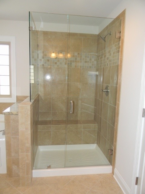 Ceramic Tile Shower Designs - Traditional - Bathroom ...