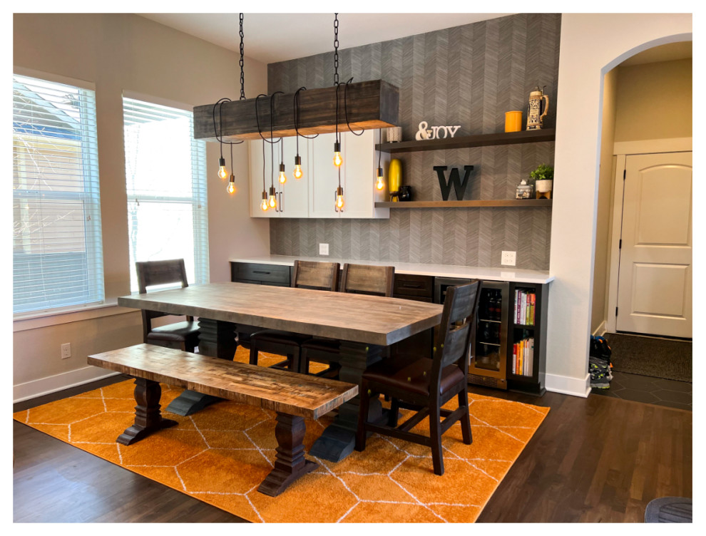 Inspiration for a transitional kitchen remodel in Denver