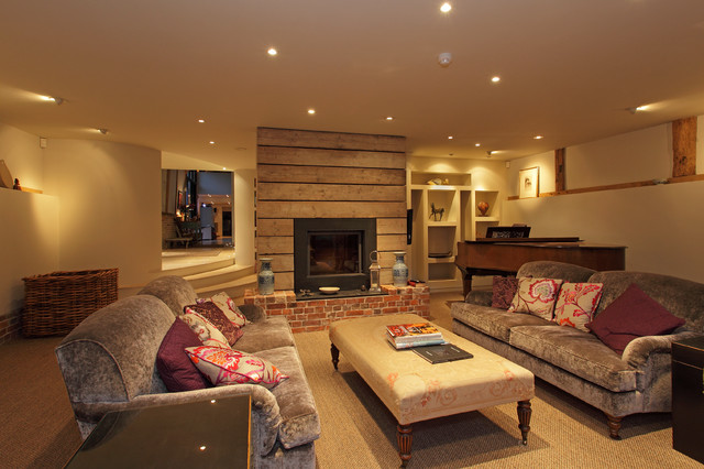 Barn conversion clasico-salon