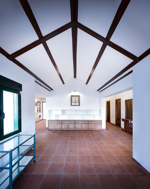 Casa Las Herencias rustic-living-room
