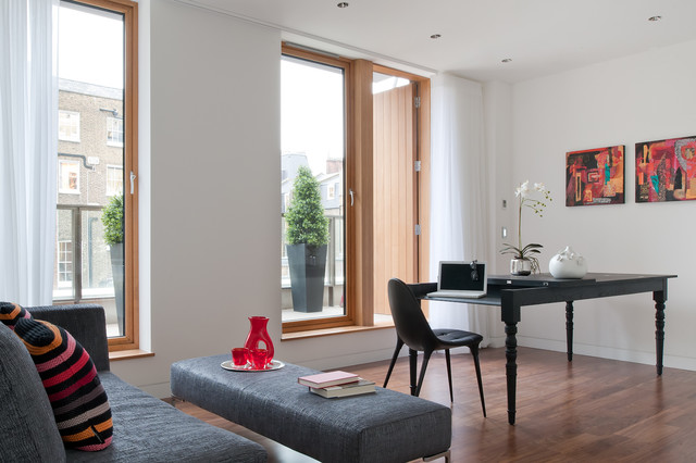West End Showhome contemporary-home-office