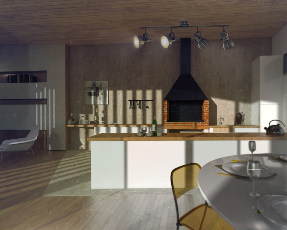 проект летней кухни Vancouver