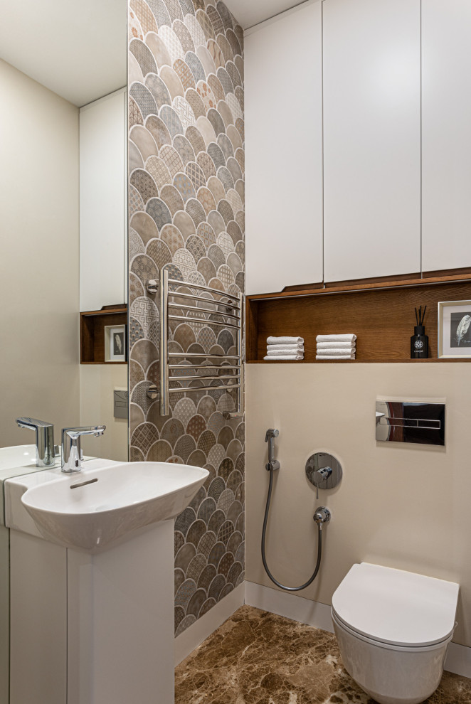 Трёхкомнатная квартира 74 м2