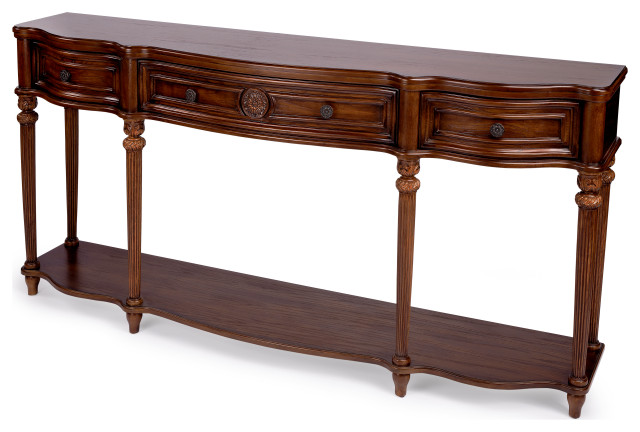 Butler Specialty Company Peyton Console Table Vintage Oak For A Peyton Console Table