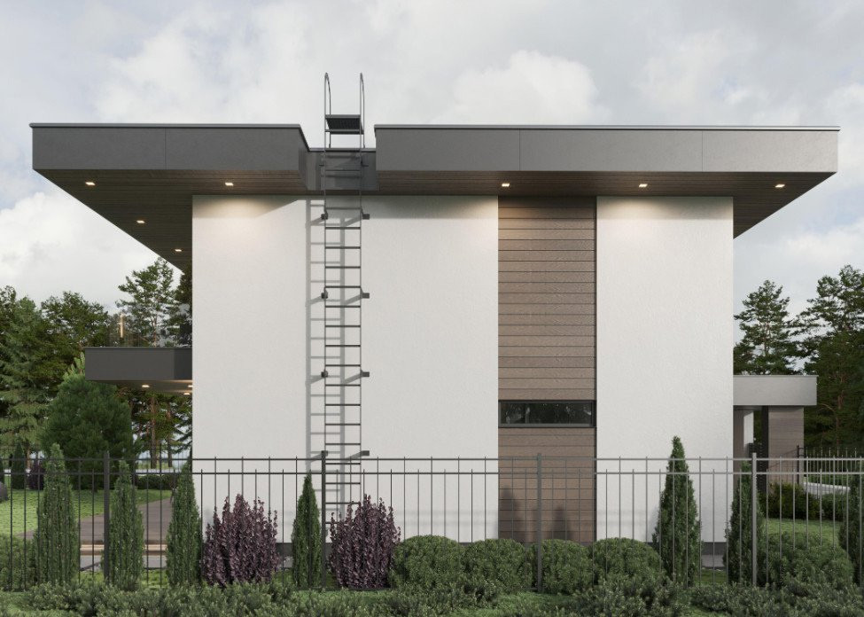 Архитектурный проект  индивидуального жилого дома. Московская область, р-н Рамен