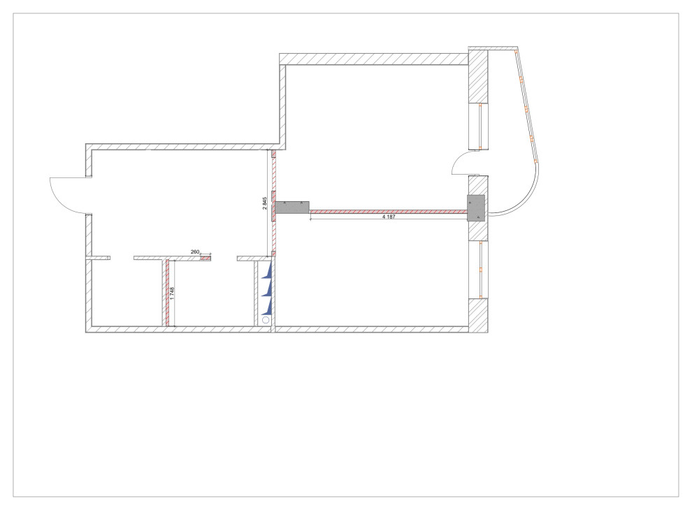 Рабочая часть; квартира в Реутово