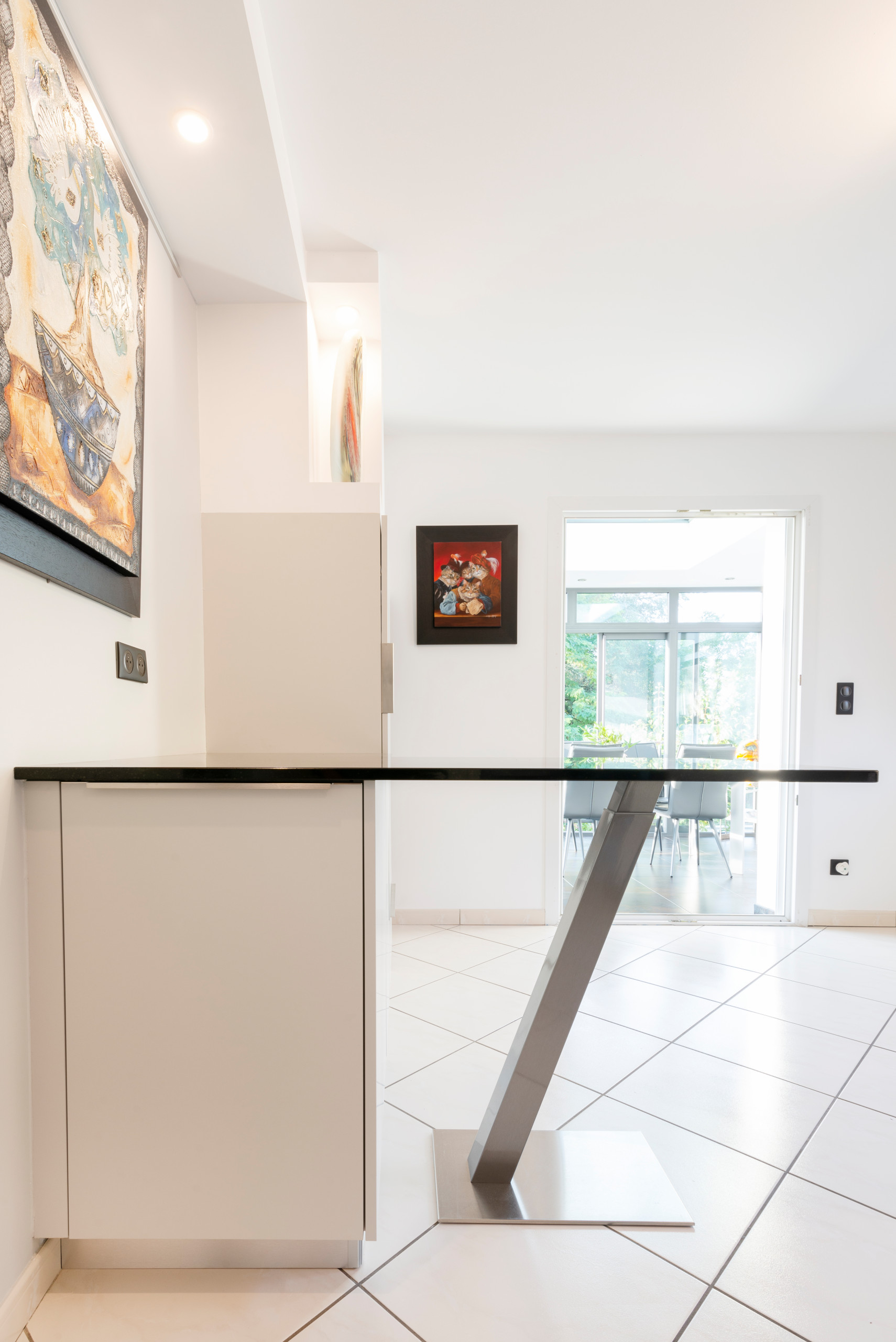 Rencontre entre cuisine et galerie d'arts