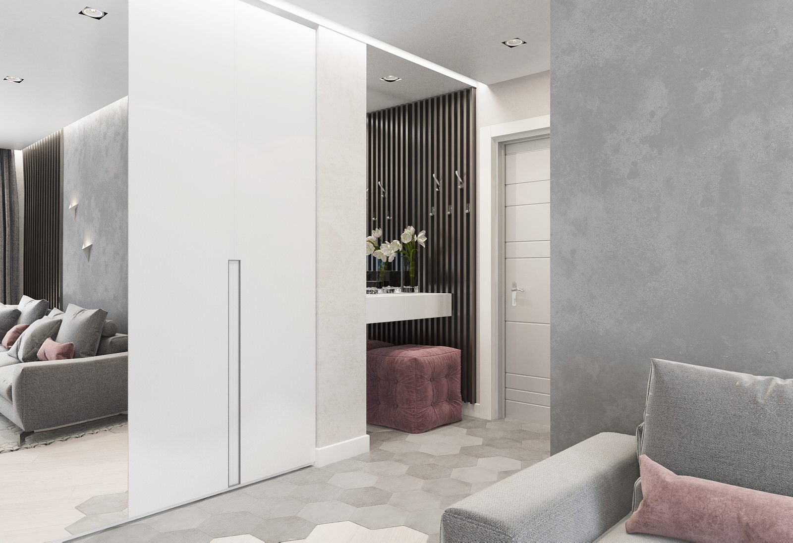 Дизайн кухни-гостиной