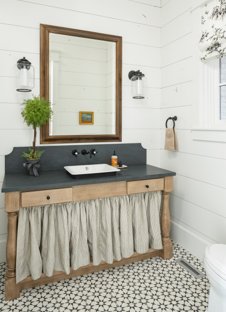 Alpine Modern Farmhouse - Country - Cloakroom - by Denise Glenn ...