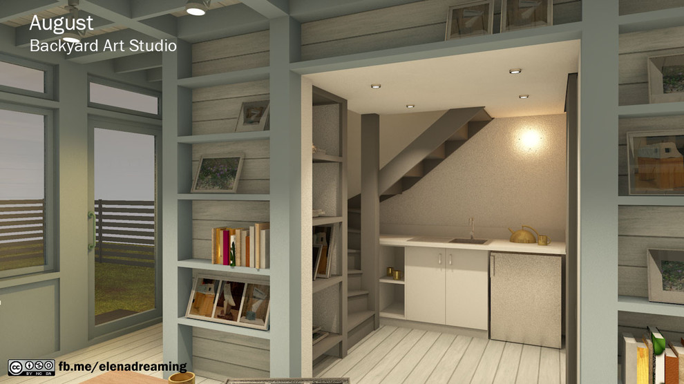 Backyard Art Studio AUGUST