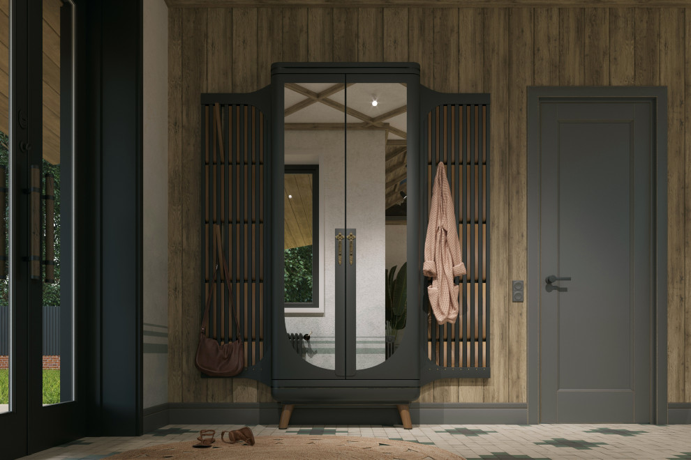 Загородный дом в Царевщине, интерьер в стиле лофт