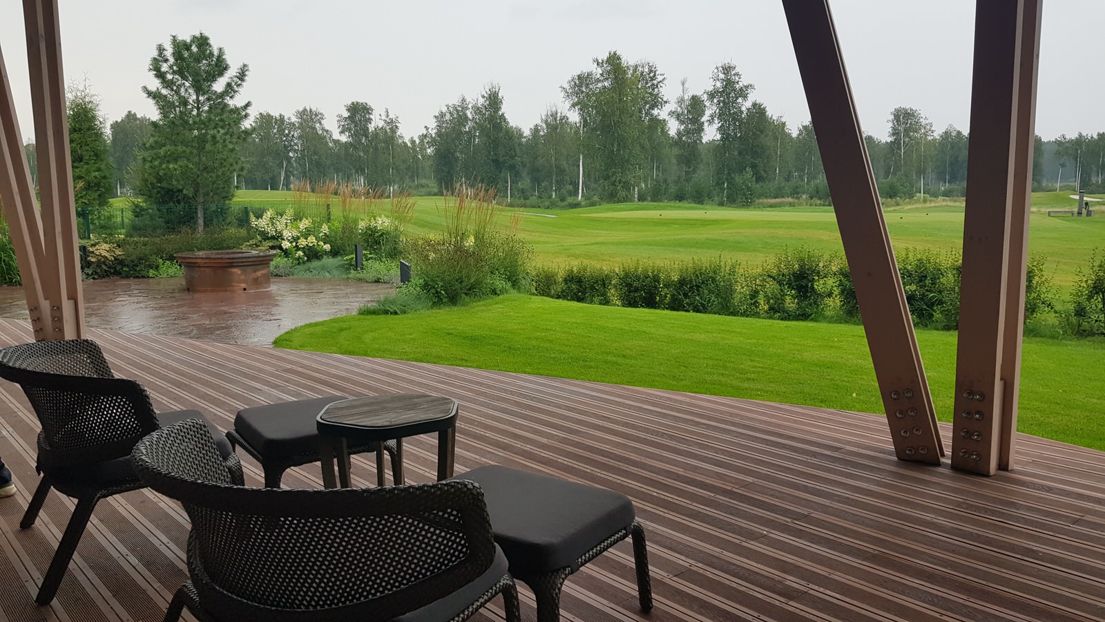 Участок с видом на гольф-поле
