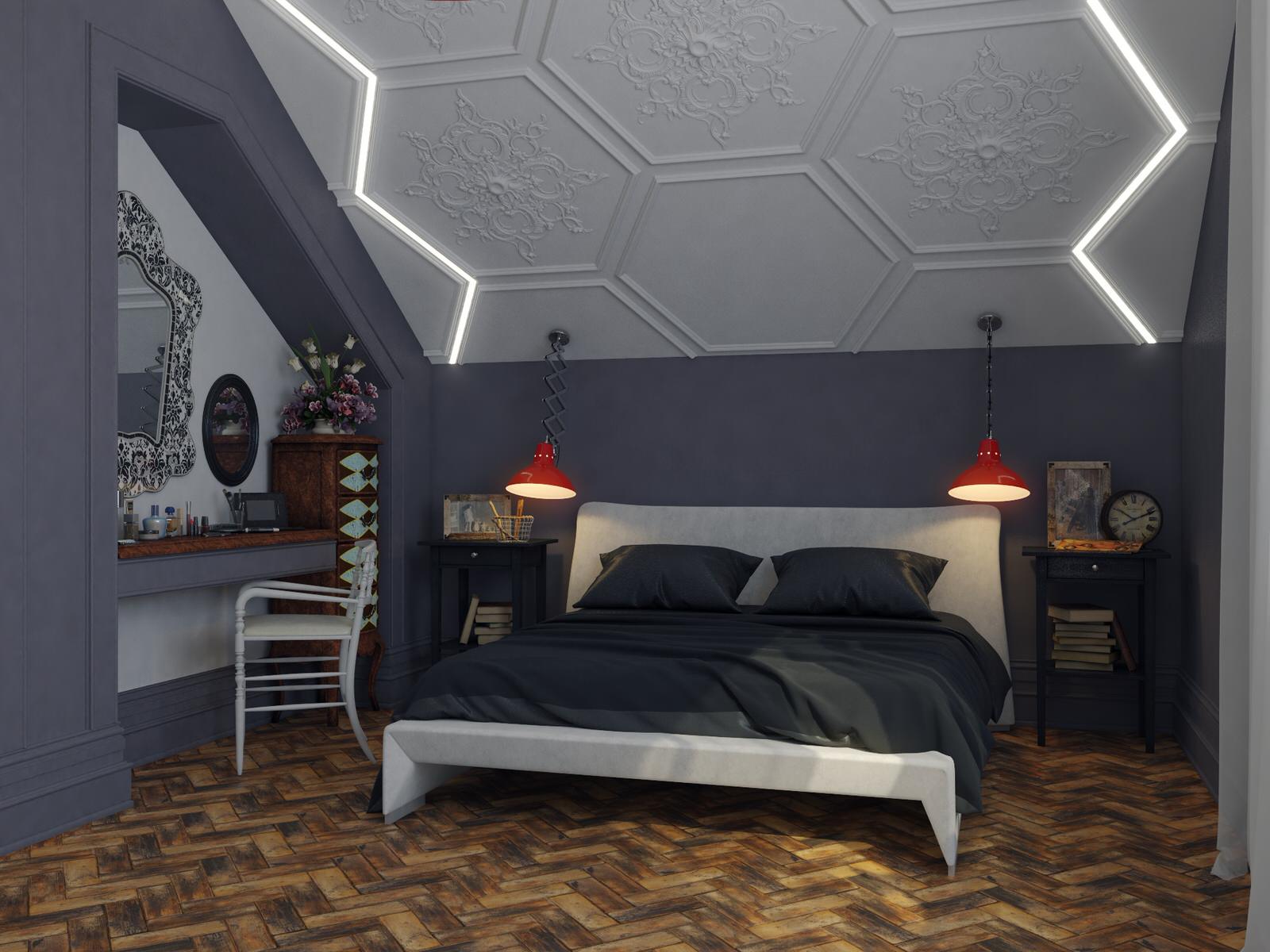 Дизайн-проект загородного дома в г. Пермь