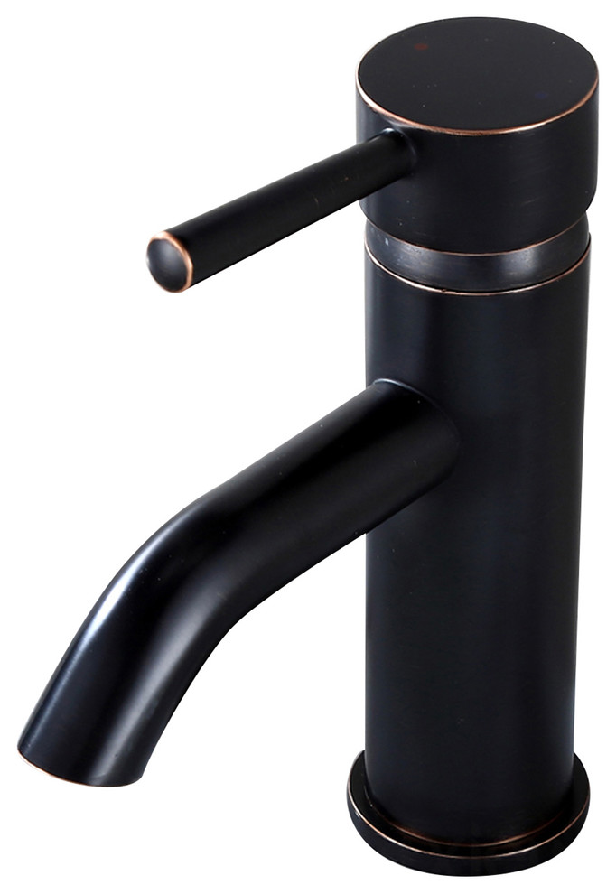 Luxier Lead-Free Bathroom Sink Faucet, Oil Rubbed Bronze