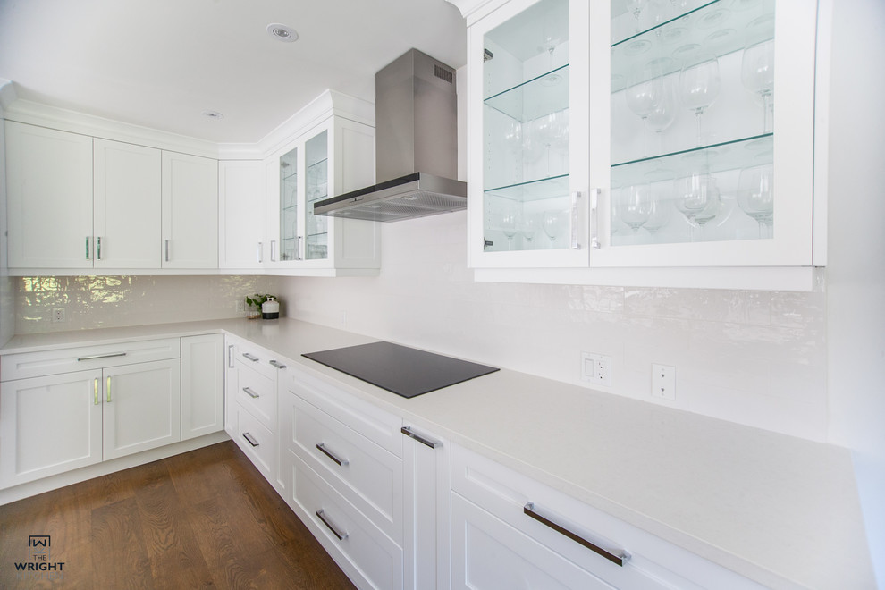 Inspiration for a transitional home design remodel in Toronto
