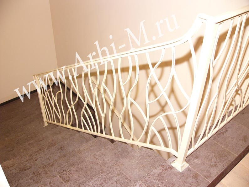 Кованые перила и ограждения лестниц