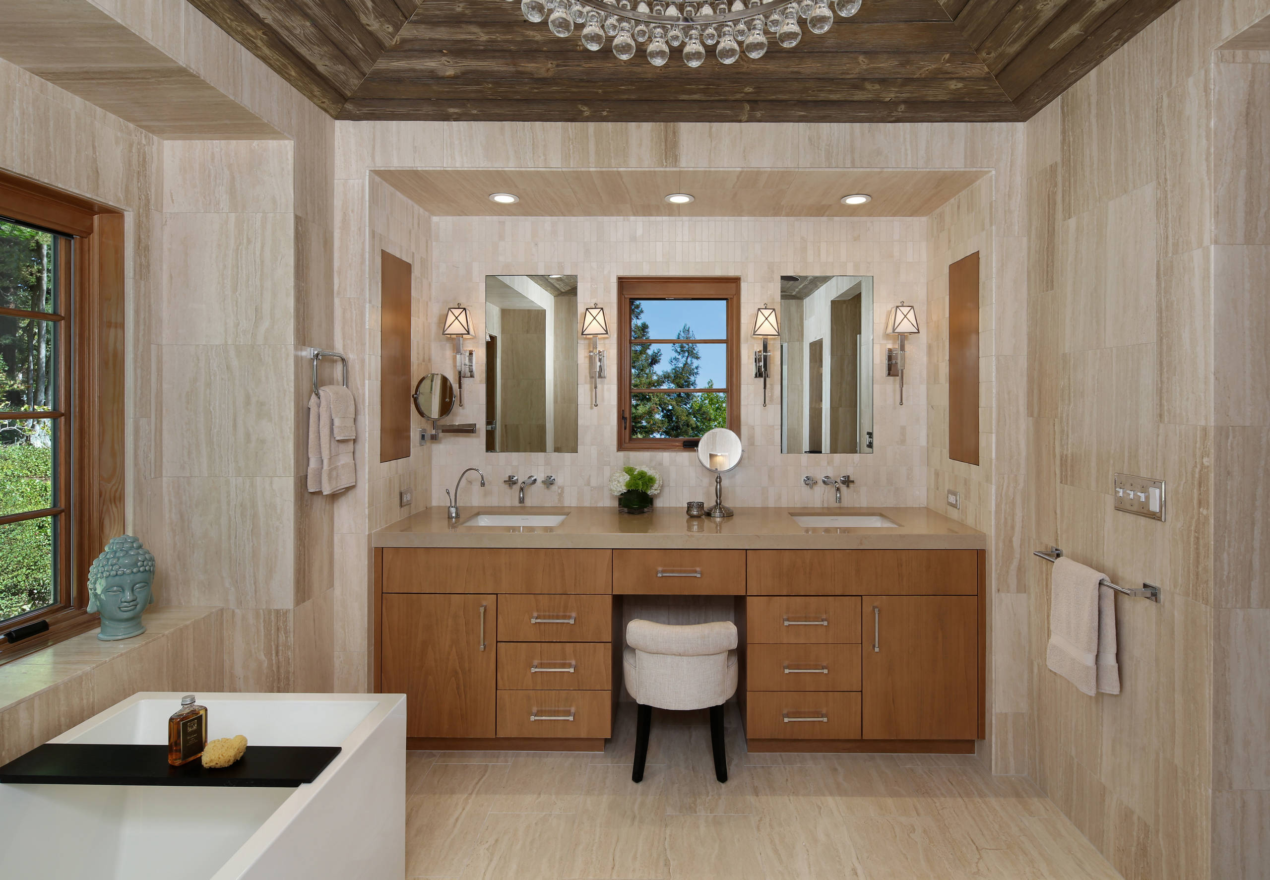 75 Travertine Tile Bathroom Ideas You'll Love - March, 2026 | Houzz